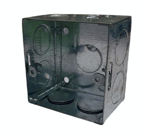 modular metal box|2 module gi box.